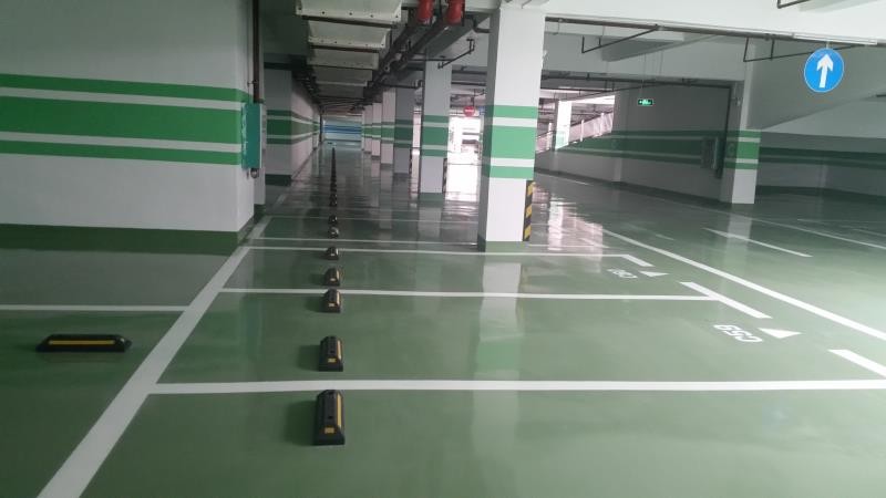 昊海梧桐地下車庫環氧地坪