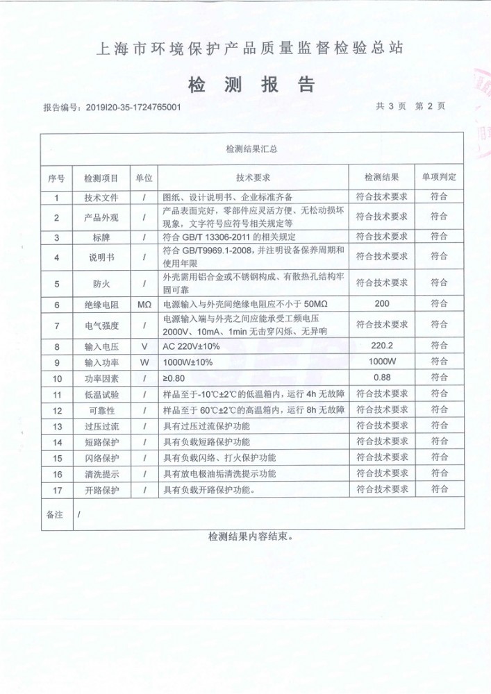 电源检验报告4