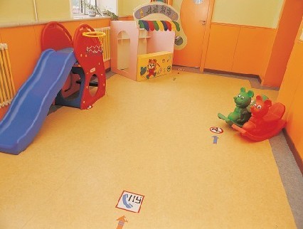 图们玉林幼儿园PVC地板