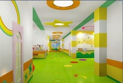 南宁高尔德幼儿园PVC地板