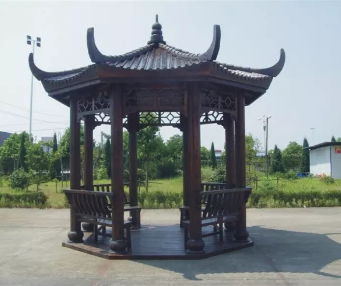 滁州广西木凉亭造型