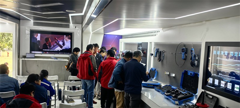 斯凱孚“智能·清潔”解決方案快車亮相桂林鴻程