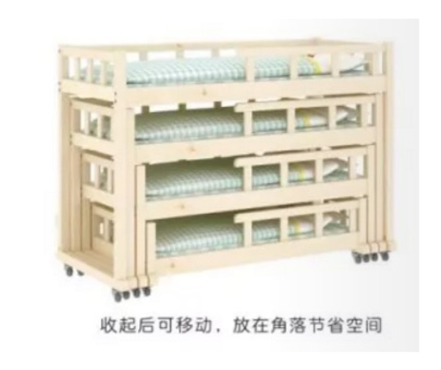 原木床