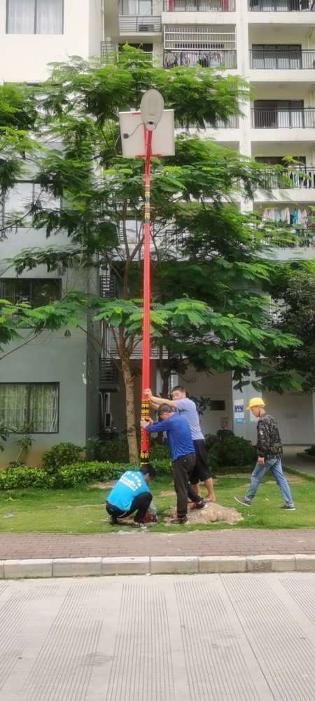 百色民族特色太陽能路燈--深圳小鎮(zhèn)2