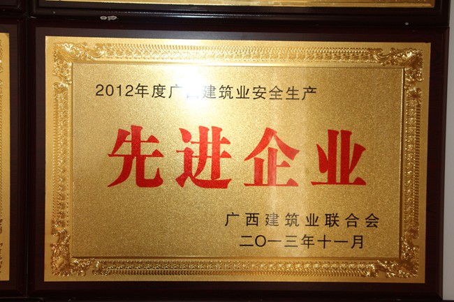 2012年先进企业