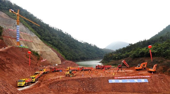 廣西左江治旱工程馱英水庫移民縣城安置點配套道路工程項目