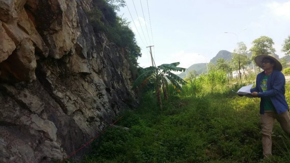 地質實習測剖面