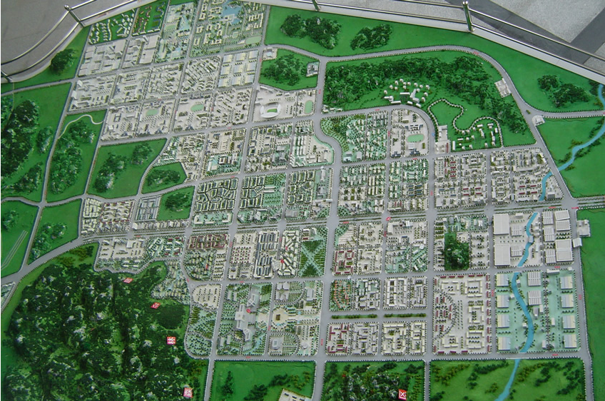 崇左市总体规划模型