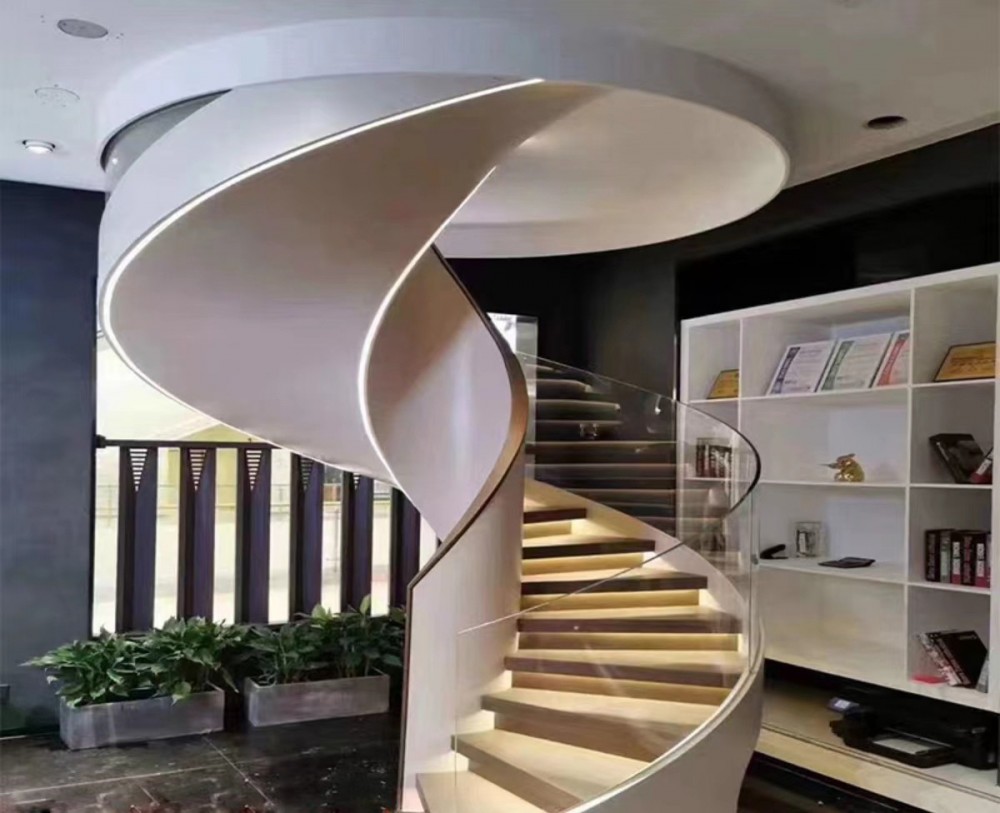 旋转楼梯的结构是怎样的？