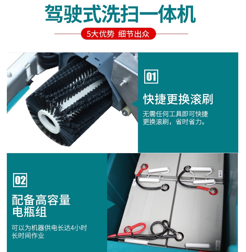廣西洗掃一體車南寧洗地掃地一體車3