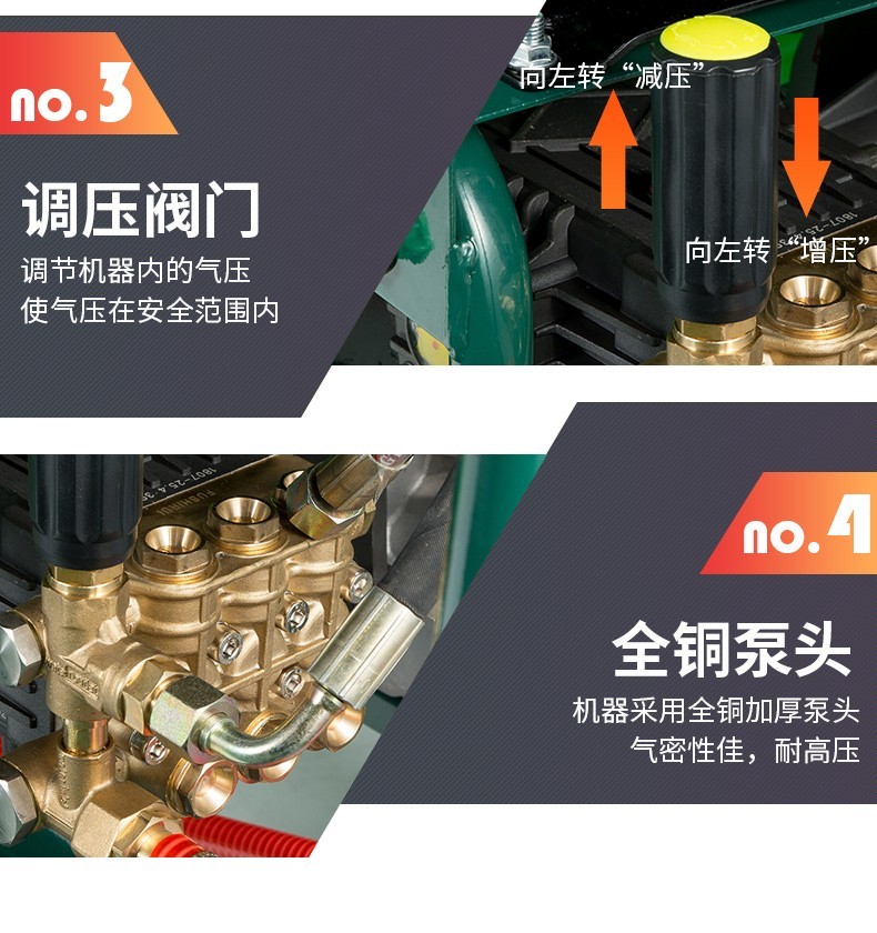 高壓清洗機推車式打藥機移動式帶水箱清洗機19