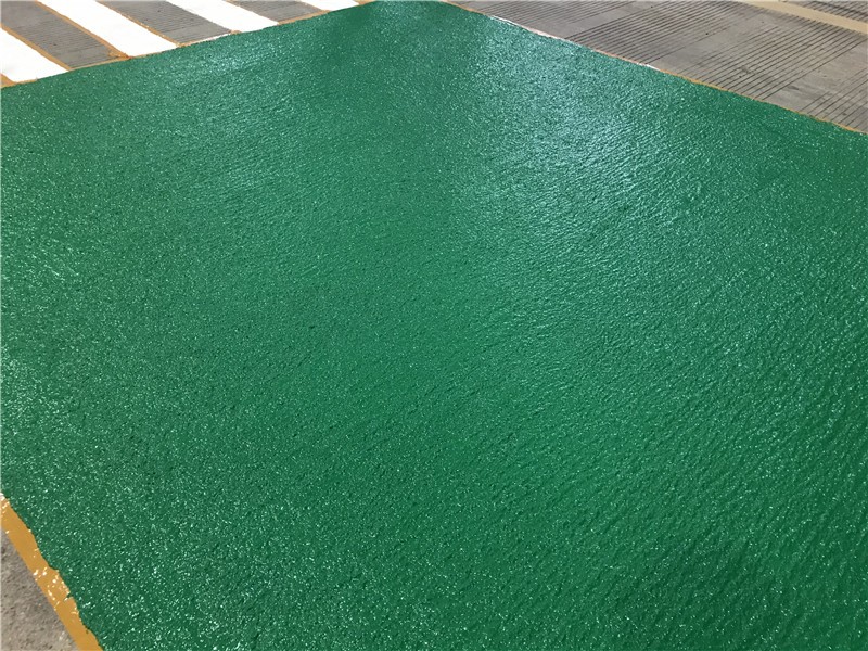 桂林​环氧地坪-陶瓷防滑颗粒路面施工
