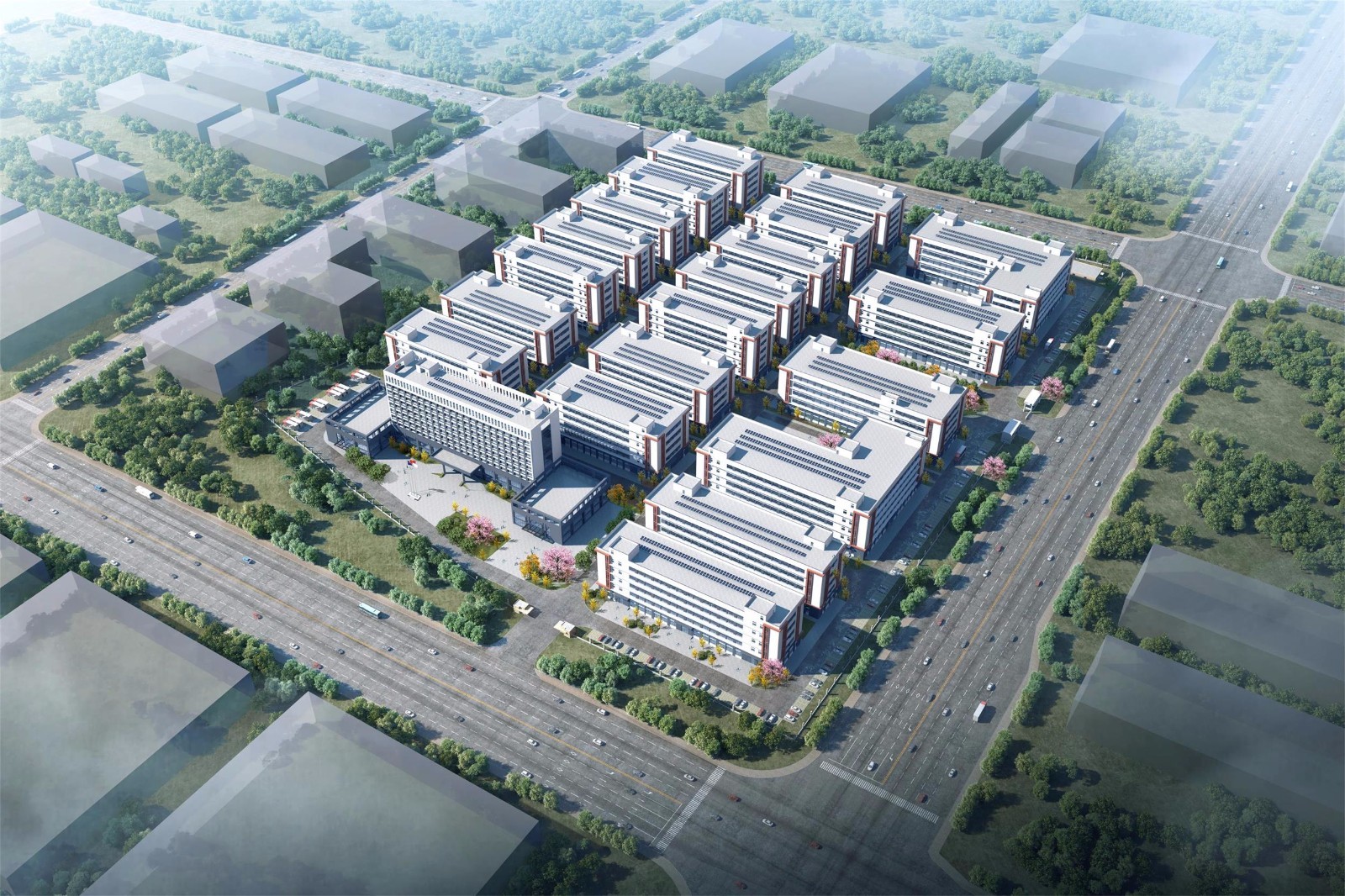 遵化南宁东部产业新城新能源汽车产业园及配套基础设施工程标准厂房一期工程 
