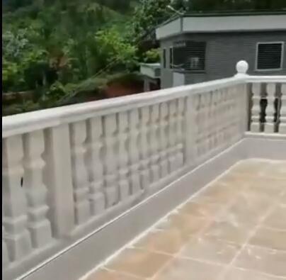白玉栏杆效果实拍视频