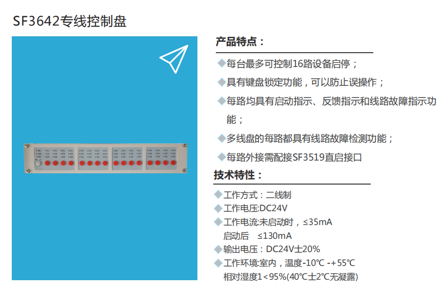 南寧SF3642專線控制盤