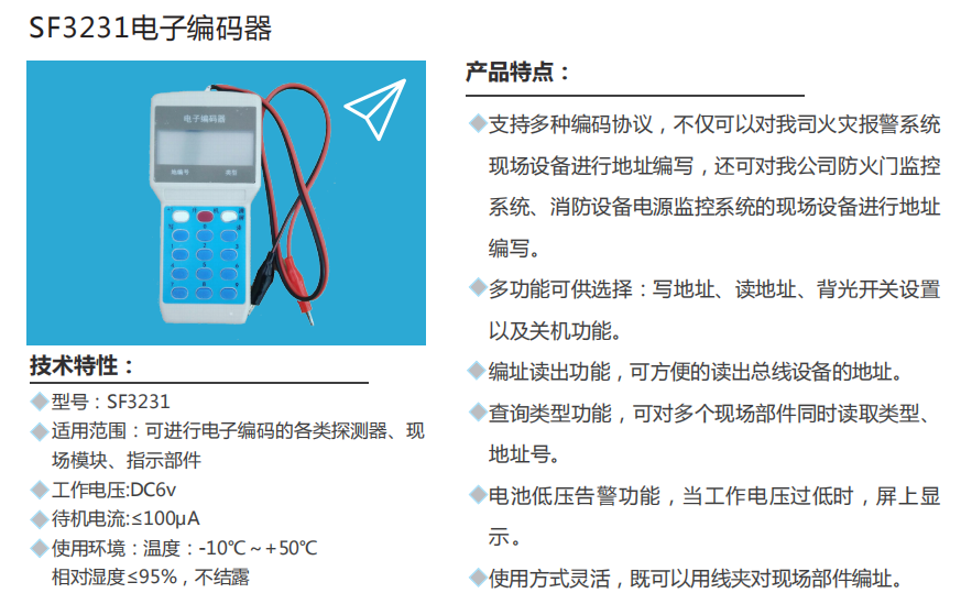 自貢SF3231電子編碼器