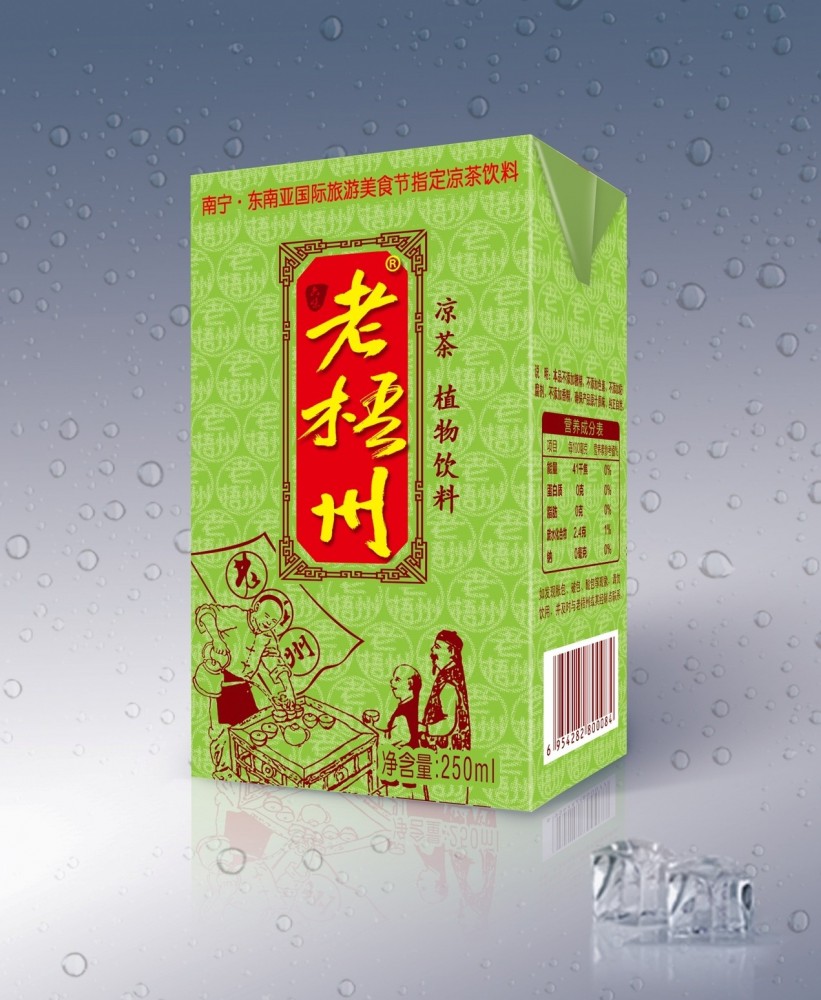 江都250ml老梧州涼茶植物飲料