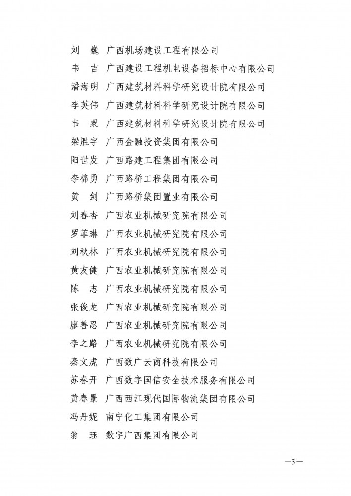 （市、区直有关单位-工信厅）桂工信职改〔2020〕6号+关于公布工程系列2019年度取得中+初级专业技术资格人员名单的通知_页面_03