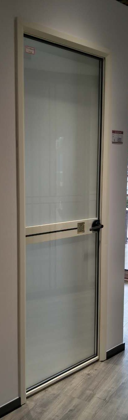 铝合金窄边中空玻璃卫生间门