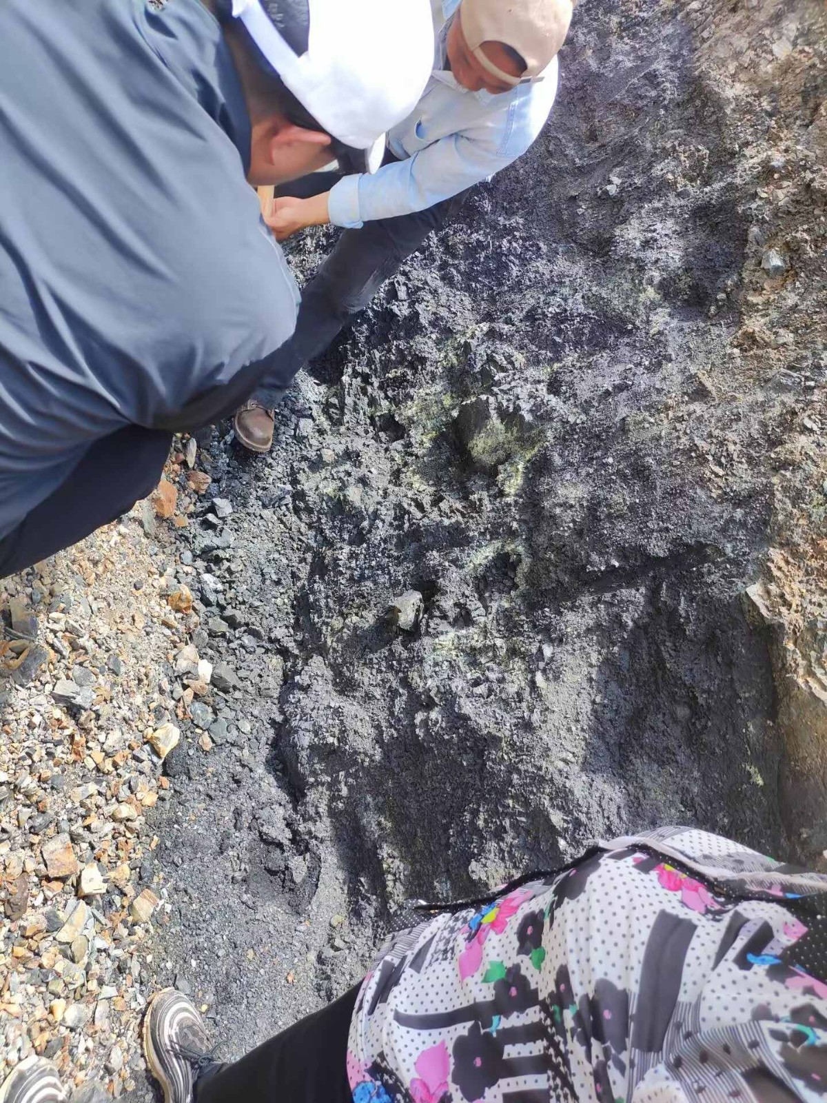 公司派同事去马来西亚某矿区野外考察