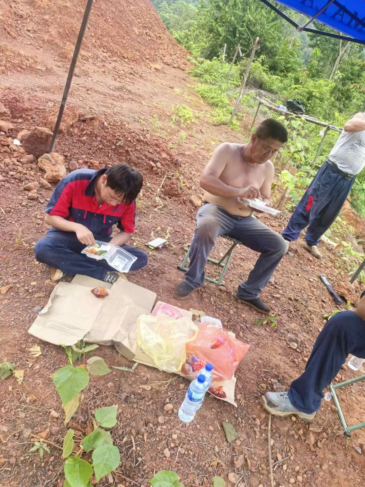 天蓝公司帮马来西亚某公司发现中型铁、锡矿矿山