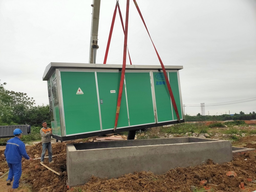 防城港广西贵港市某食品有限公司箱变安装工程_项目案例_广西信能电力
